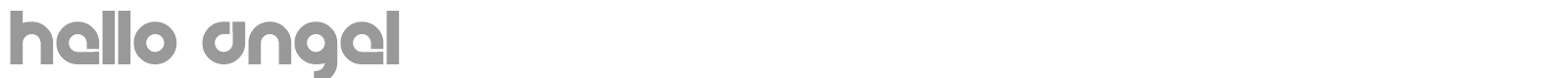 Hello Angel font preview